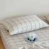 Funda de almohada hipoalergénica 100% algodón, gasa de doble capa, funda de almohada de algodón puro, 48*74, tamaño individual, diseño de dibujos animados, funda de almohada para niños, se vende individualmente