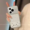Adequado para capas de celular Huawei Pura 80 e Huawei Pura 90 Pro Max, novo estilo coreano para mulheres com poás e linhas de gato