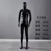 Modelo masculino para vitrine de loja de roupas, rosto galvanizado, manequim masculino de corpo inteiro, manequim de exposição