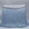 Encaje de Flecos Cifrado de Doble Hilo de Nylon de 20/30 cm para Ropa y Vestidos, Accesorios Suaves, Al por Mayor en Stock, DIY
