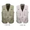 Chaleco Exterior Multibolsillos Fabricante Sanyou Talla Grande para Hombre Chaleco de Pesca Chaleco Casual Chaleco de Trabajo Listo para la Venta
