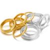 Europa y Estados Unidos transfronterizos pulsera elástica exagerada hilo traje de joyería multiespecificación collar transfronterizo DIY círculo de acero de titanio mano