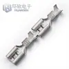 Atacado de fábrica 250 conector de chicote elétrico de pressão a frio plug-in estanhado 6.3 Plugue de fiação de encaixe direto rápido terminal de mola
