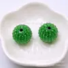 20MM Bola de Broca de Gelatina Contas de Broca Bola de Broca de Resina Contas Corrente de Celular Pendurada no Carro Acessórios de Joias Contas