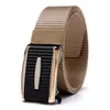 ¡Guau, cinturón de nylon para hombre hecho a medida con hebilla dorada, cinturón táctico tejido, pretina de alta gama, elegante y versátil