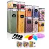 Nuevo contenedor para alimentos frescos de material PP, recipiente sellado, refrigerador, cocina, recipiente para alimentos, recipiente para almacenamiento de granos, almacenamiento de snacks