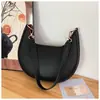 Nuevo Modelo de Comercio Exterior Transfronterizo, Bolso de Forma de Media Luna de Alto Valor de Nicho, Bolso de Mano a la Moda para Salir, Bolso de Hombro para Debajo del Brazo Estilo Francés para Mujer