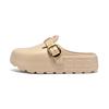 Sapatos Birkenstock para Mulheres Primavera 2025 Chinelos Fechados Sola Grossa Impermeáveis Resistentes a Odores Leves para Exterior Sapatos Birkenstock Confortáveis Meio-Chinelos