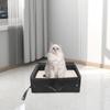 Caja de arena para gatos con tapa, bolsa de arena para gatos 600D, plegable, fácil de transportar, lavabo impermeable, inodoro para gatos para llevar al exterior, venta directa de fábrica