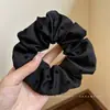 Scrunchie de Alta Qualidade Estilo Coreano para Mulheres, Elástico de Cabelo com Laço de Tecido da Moda, Acessório de Cabelo Corda para Coque Doce e Fofo