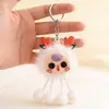 Llavero de Peluche para Niños de Tres Años, Colgante de Bola de Peluche de Dragón con Múltiples Patas, Lindo Colgante para Bolso, Nuevo Regalo de Moda para Parejas