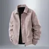 Nueva Chaqueta para Hombre Abrigo Retro Chaqueta Marca de Moda para Hombre Top Holgada Casual Versátil Chaqueta Ropa Exterior Duradera para Hombre