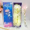 Ramo de Rosas Coloridas Simuladas, Decoración de Flor Inmortal Luminosa, Accesorios para Fotos, Recuerdo del Día de San Valentín Chino