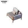 Nuevo Juego de Sofá y Mesa de Centro de Madera Maciza Yateng, Muebles de Ratán de Teca para Jardín, Patio, Villa y Terraza Acristalada al por Mayor