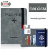 Pulseira de couro PU com alça variável sensível à pressão da pele transfronteiriça RFID suporte de pulseira de viagem carteira de identidade bolsa