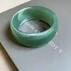 Pulsera Ancha Irregular Acrílica con Onda Difuminada Pulsera Simple Fresca de Moda Joyería de Mano de Nicho de Alta Gama para Mujeres