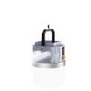 Luz de Puesto Recargable, Luz de Camping, Luz Recargable Solar, Linterna de Duración de Batería Ultralarga, Luz Exterior de Emergencia para Mercado Nocturno