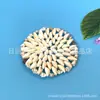 Fábrica de Conchas Marinas Naturales Venta al por Mayor Mantel Individual para Bebé Posavasos Posavasos de Concha Artesanías de Concha Hechas a Mano