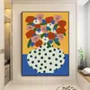 Pintura abstrata suspensa de Matisse sala de estar grande de chão pintura decorativa alto senso nicho arte fundo de sofá pintura a óleo