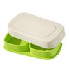 Prato Dividido de Silicone 6 Meses + Temperatura Adequada - 20 C -180 C Louça para Alimentação de Mãe e Bebê Atacado