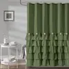 Cortina de Ducha de Encaje Lolita de Amazon Hecha a Medida Baño Estilo Americano Empalme Cortina Divisoria de Baño Cortina de Ventana Artesanal Venta al por Mayor