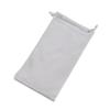 Suministro bolsa de microfibra para gafas bolsa para gafas de sol bolsa de seda de la isla para gafas bolsa de almacenamiento para gafas portátil