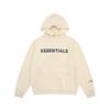 Faer of god essentials suéter com capuz casual de moda com letra marca de moda masculino e feminino solto clássico com forro de fleece