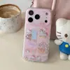 Caballo mecedor magnético divertido Manzana 17Promax Funda para teléfono móvil Adecuado para 15Pro Magnético Doble Capa 16Pro14