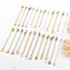 Collar de perlas con hebilla de cobre de oro de 14K, pulsera con hebilla de amor, hebilla de langosta con cadena, cadena de extensión, accesorios de joyería DIY