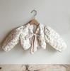Mono de bebé con tirantes de algodón y estampado floral, para invierno