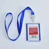 Portatarjetas de Acrílico para Insignias de Trabajo, Portatarjetas de Identificación de Trabajo para Doctores y Enfermeras de Hospital, Portatarjetas de Nombre, Tarjeta de Identificación de Estudiante, Tarjeta de Autobús, Tarjeta de Comida