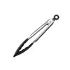 Set de diez utensilios de cocina de silicona negra con antiadherente Negro almacenamiento silicona suave espátula de cocina cuchara juego de herramientas