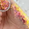 Celebridad de Internet Explosivo Polvo de Brocado de Nube Aurora Ultra Fino Polvo de Brillo Camaleónico Alto Brillo Soñador Polvo de Ópalo Europeo y Americano Accesorios para Uñas