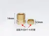 Boquilla de aceite para deslizador Conector en ángulo recto PL Conector de manguito Codo con resorte interno Tubo de aluminio Tubo Conector de tubo de aceite de nylon