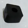 Bloco de Borracha Almofada Amortecedora Bloco Absorvente de Choque para Máquina de Peso Barra Equipamento de Fitness Acessórios Bloco Amortecedor Trapezoidal