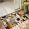 Alfombrilla de Suelo de Tierra de Diatomeas Estilo Americano Alfombrilla de Baño Morandi Alfombrilla para Lavabo de Inodoro Alfombrilla Antideslizante de Baño Alfombra de Tianjin
