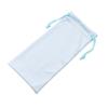 Bolsa de microfibra para gafas, venta al por mayor, color sólido, con cordón, para guardar teléfonos móviles, paquete de gafas de sol, bolsillo, logotipo imprimible.