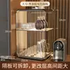 Estante de Almacenamiento de Tazas a Prueba de Polvo Lujo Ligero Alto Valor Apilable Transparente Sala de Estar Oficina Escritorio Gabinete Soporte para Tazas