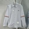 Venta Directa de Fábrica Versión Alta 24Sstb Malla de Doble Cara Primavera y Otoño Camisa de Manga Larga con Solapa para Cachorro