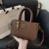 Bolso de Mano de Lujo de Alta Gama para Mujer 2026 Nuevo Bolso Cruzado con Patrón de Lichi Vintage Bolso Pequeño Cuadrado de Hombro para Viajero