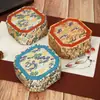 Caixa de Joias Coberta por Céus e Terra, Caixa de Joias Estilo Antigo, Caixa para Pulseiras, Caixa de Armazenamento de Joias, Caixa de Brocado Estilo Chinês, Caixa para Embalagem de Joias