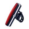 Luz de advertência de segurança Luz de mountain bike 2266 Equipamento de equitação noturna Luz de advertência por atacado Luz traseira de bicicleta de carregamento USB