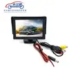 Fornecimento Direto da Fábrica monitor LCD para carro de 4,3 polegadas para desktop com tela de exibição com viseira solar pode ser conectado com câmera de ré