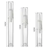 Frasco Dosador de Base Líquida 5/10/15ml, Frasco Cosmético Tipo Pressão a Vácuo Bico de Pato, Antioxidação, Portátil para Viagem, Amostra