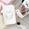 Espelho Coelho Miffy Fofo Estúpido Espelho de Maquiagem Dobrável Fofo Uso em Mesa de Estudante Portátil de Mesa Espelho de Retoque para Meninas