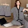 Conjunto de Três Peças Novo Verão Calça de Manga Curta Estilo Popular na Internet Luxo Leve de Alta Qualidade Solto Para Usar Fora de Casa Roupas de Casa Pijama para Mulheres