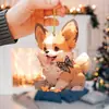 Pingente de Acrílico Koji Cachorrinho Borboleta Novo Transfronteiriço Pingente para Interior de Carro Decoração de Casa Quarto