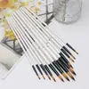 Pincéis de Nylon para Pintura Facial Transfronteiriços, Pincéis para Guache, Conjuntos de Pincéis para Tinta Acrílica, Pincéis para Pintura a Óleo, Atacado de Fábrica
