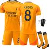 2425 Real Madrid fora uniforme de futebol terno meias laranja 9 Mbappe jersey 5 Bellingham comércio exterior grandes quantidades