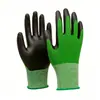 Guantes Resistentes al Desgaste Antideslizantes al por Mayor, Nylon Spandex de Calibre 21, Palmas Recubiertas de Goma Espuma Ultrafina, Estilo Delgado, Transpirables y Cómodos para el Verano